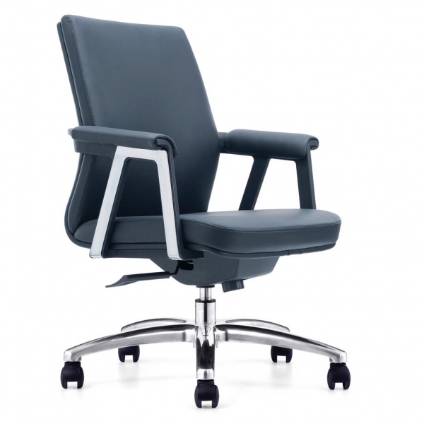 MEDIUM BACK LEATHER CHAIR