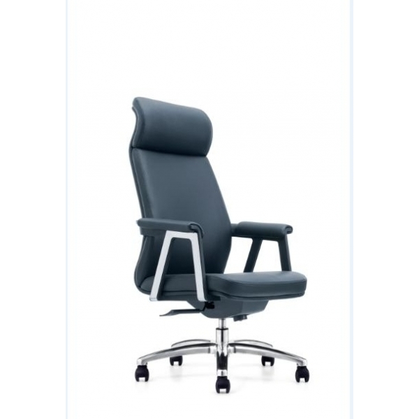 HIGH BACK LEATHER CHAIR